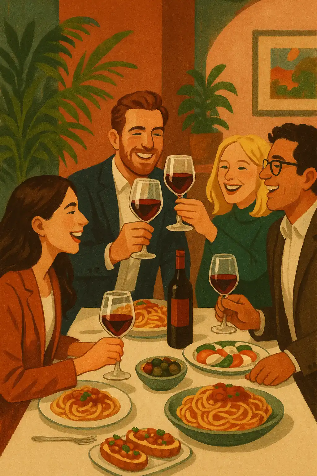 déjeuner de fêtes entreprise Nice