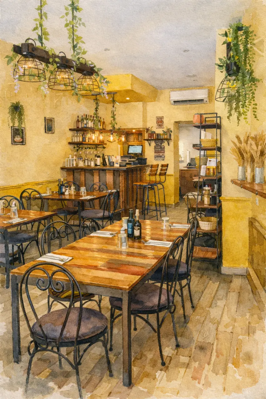 restaurant italien quartier nice Le Montalbano